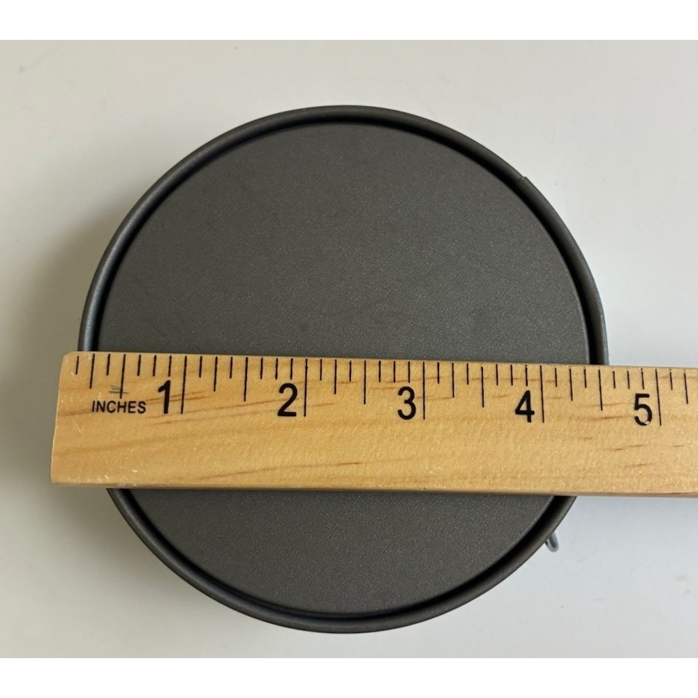 Mini‎ Springform Pan Baking Essentials 4.5 Inch Diameter Gray - Picture 8 of 11